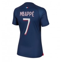 Dámy Fotbalový dres Paris Saint-Germain Kylian Mbappe #7 2023-24 Domácí Krátký Rukáv